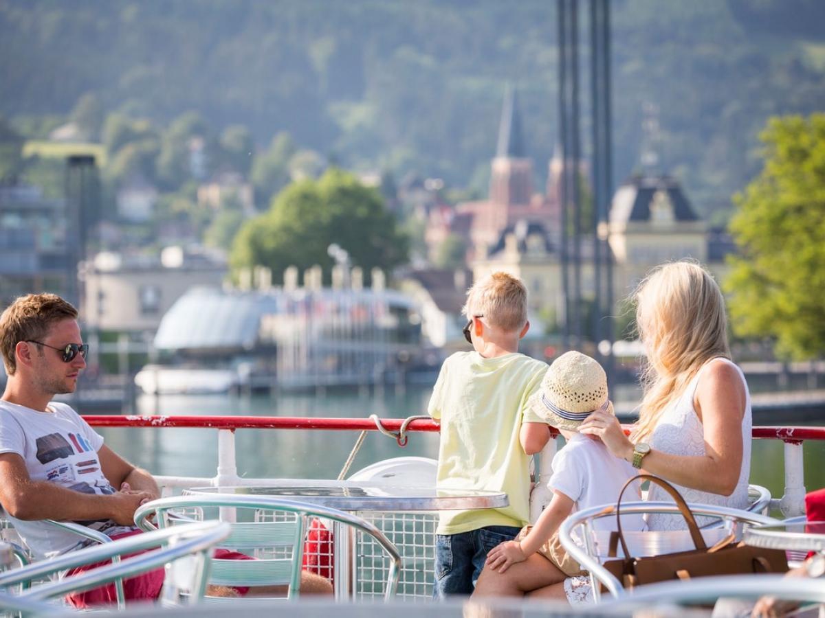 Bodenseeschifffahrt mit der Familie